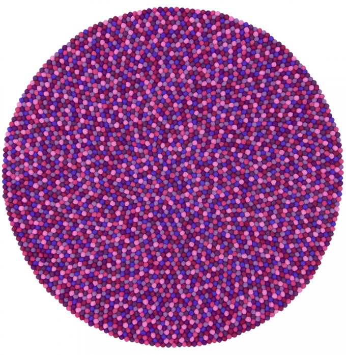 myfelt Viola Filzteppich rund myfelt Viola Filzteppich rund