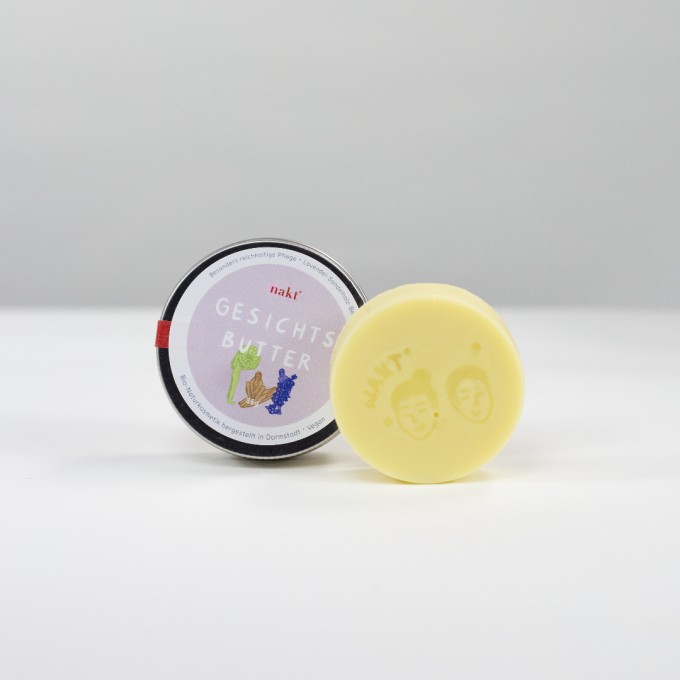 nakt® Gesichtsbutter • Lavendel-Sandelholz-Bergamotte-Duft nakt® Gesichtsbutter • Lavendel-Sandelholz-Bergamotte-Duft