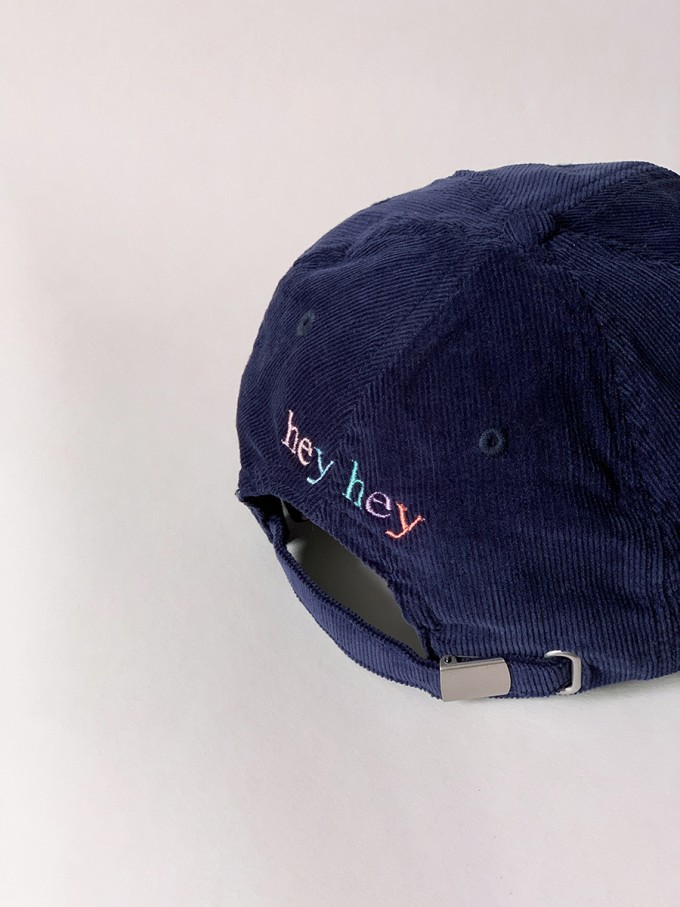 hey hey Rainbow cap - navy (Stick hinten) hey hey Rainbow cap - navy (Stick hinten)