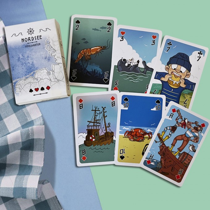 Stadtliebe® | Nordsee Spielkarten Set