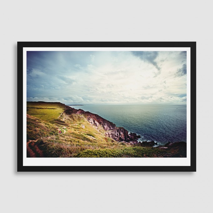 Landschafts-Fotografie Normandie Posterprint DIN A1 Landschafts-Fotografie Normandie Posterprint DIN A1