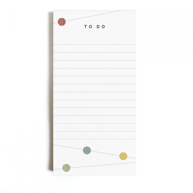 sonst noch was? Notizblock "Midcentury Modern Dots" sonst noch was? Notizblock "Midcentury Modern Dots"