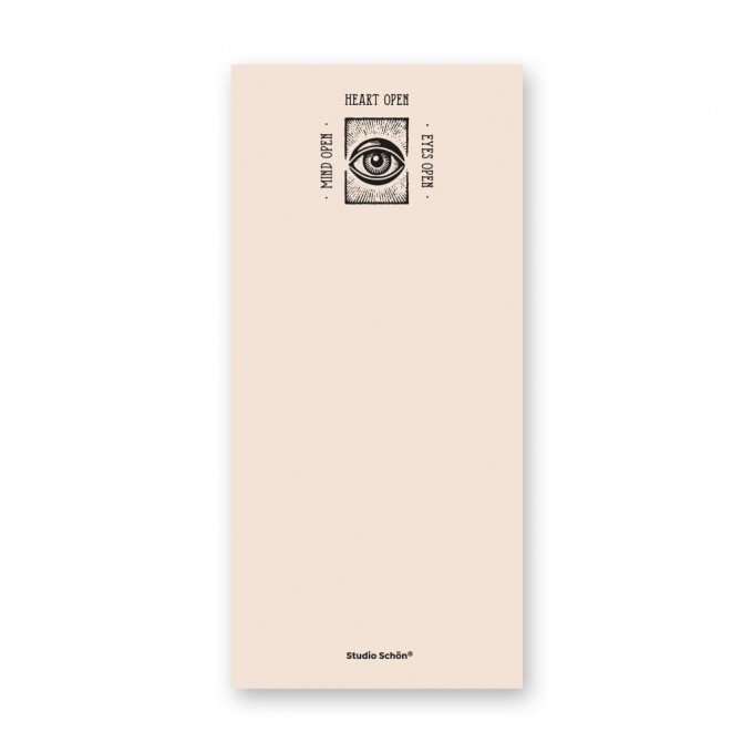 NOTIZEN – NOTIZBLICK Stay Open – Studio Schön®
