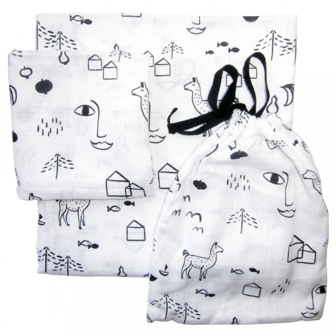 nuukk Urban Jungle Musselin Baby Set (3-teilig) nuukk Urban Jungle Musselin Baby Set (3-teilig)