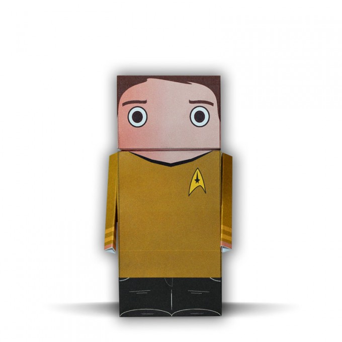 Captain Kirk | Star Trek | Paper Dudes Captain Kirk | Star Trek | Paper Dudes