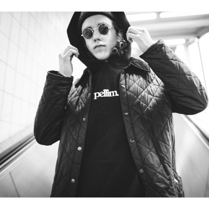 pellim. hoodie basic schwarz pellim. hoodie basic schwarz