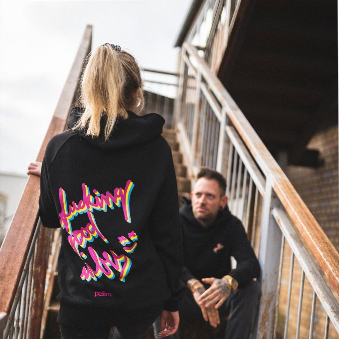 pellim. dizzy. hoodie schwarz pellim. dizzy. hoodie schwarz