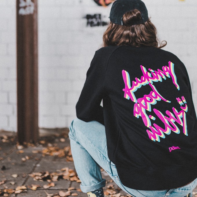 pellim. dizzy crewneck schwarz pellim. dizzy crewneck schwarz