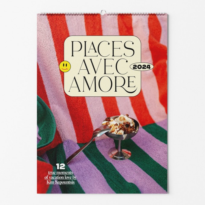 "Places Avec Amore" Fotokalender 2024 by Kim Sapountsis