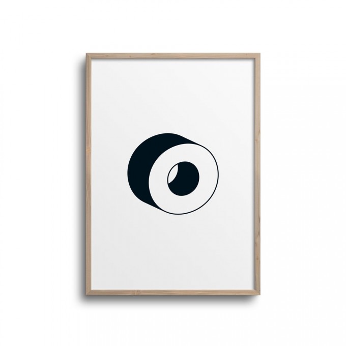 POSTER ABC – ALPHABET BUCHSTABE O Studio Schön® ABC Kollektion