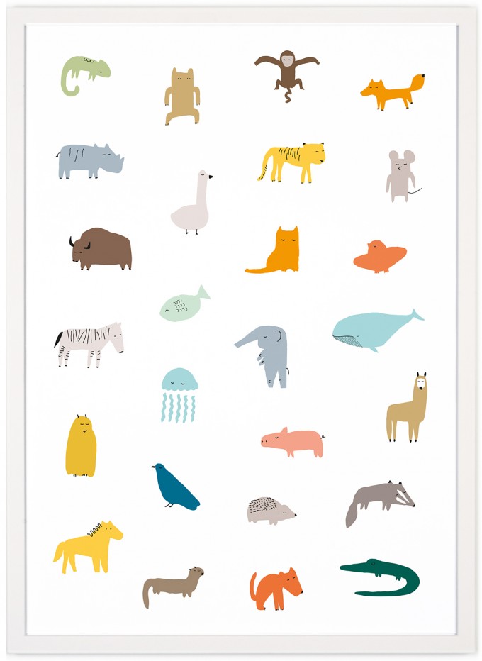 Human Empire So Many Animals Poster (50x70cm) 