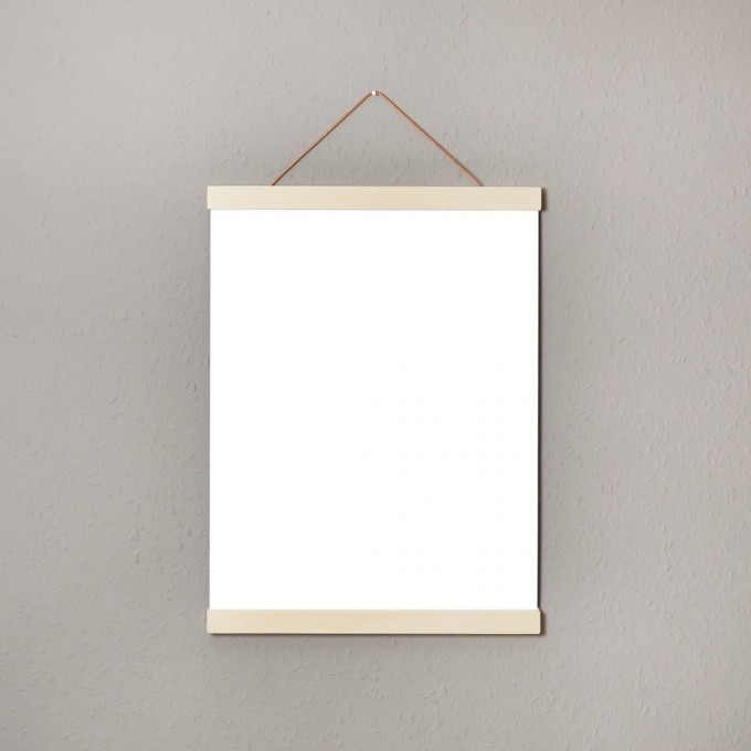punktkommastrich - Posterleiste / Bilderleiste / magnetische Bilderleiste / Aufhängung für Poster 30cm (30x40cm) punktkommastrich - Posterleiste / Bilderleiste / magnetische Bilderleiste / Aufhängung für Poster 30cm (30x40cm)