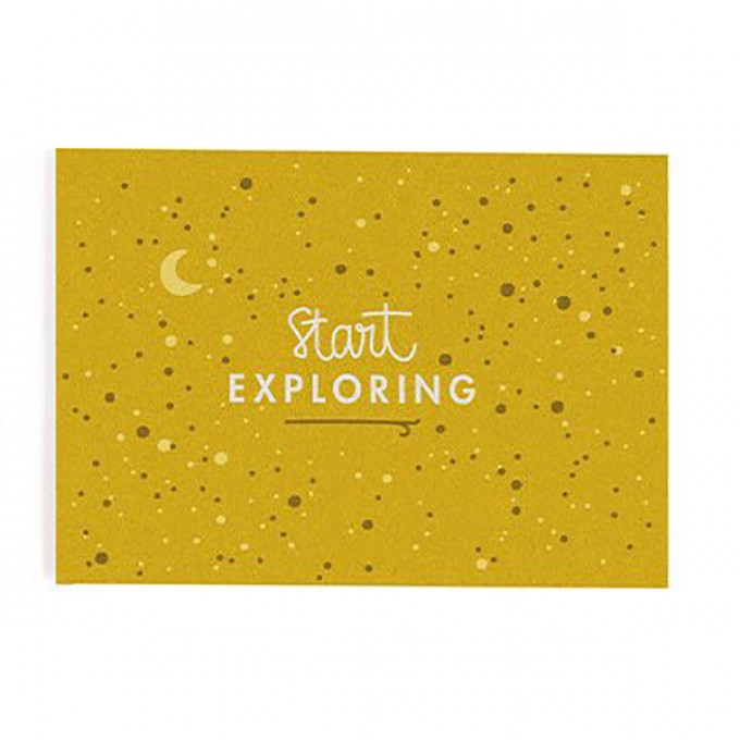 "Start exploring" Postkarte von Roadtyping "Start exploring" Postkarte von Roadtyping