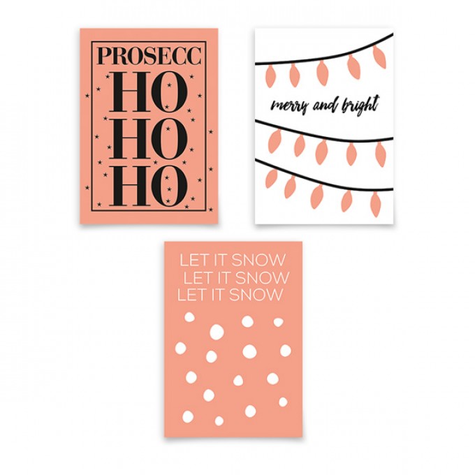 aprilplace // Peachy XMas // Weihnachtskarte SET aprilplace // Peachy XMas // Weihnachtskarte SET