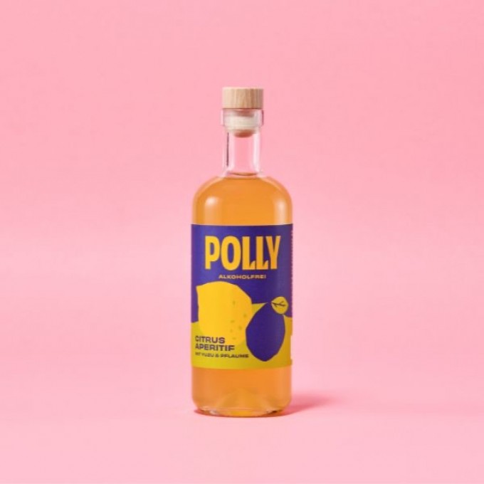 POLLY Citrus Aperitif 500 ml – Alkoholfreie Alternative inspiriert von Limoncello