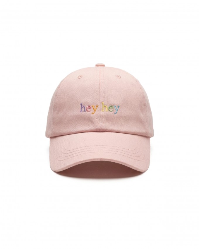 hey hey Rainbow Cap 2.0 - powder pink