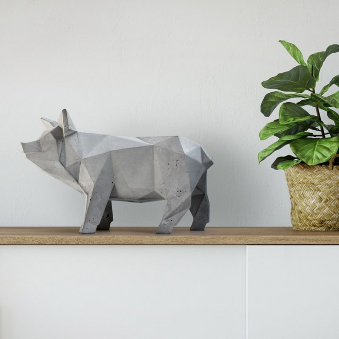 REHFORM SCHWEIN aus Beton REHFORM SCHWEIN aus Beton