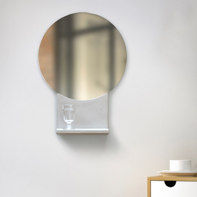 REHFORM SPIEGLEIN Wandspiegel mit Ablage REHFORM SPIEGLEIN Wandspiegel mit Ablage