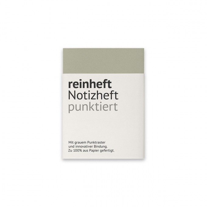 reinheft Notizheft mit Punktraster, Softcover Umschlag aus Führerscheinpapier, Größe M reinheft Notizheft mit Punktraster, Softcover Umschlag aus Führerscheinpapier, Größe M