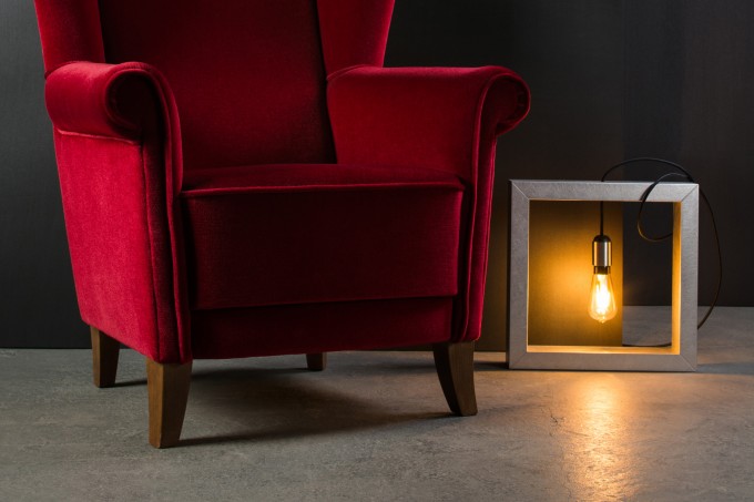 Lupadesign RINCON – Boden- und Regalleuchte, Holzleuchte - silber Lupadesign RINCON – Boden- und Regalleuchte, Holzleuchte - silber