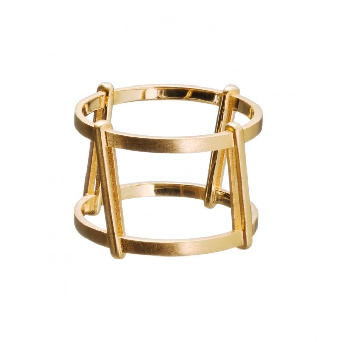 Jasmina Jovy Jewellery Hidden Faces Ring RIHF02 vergoldet Jasmina Jovy Jewellery Hidden Faces Ring RIHF02 vergoldet