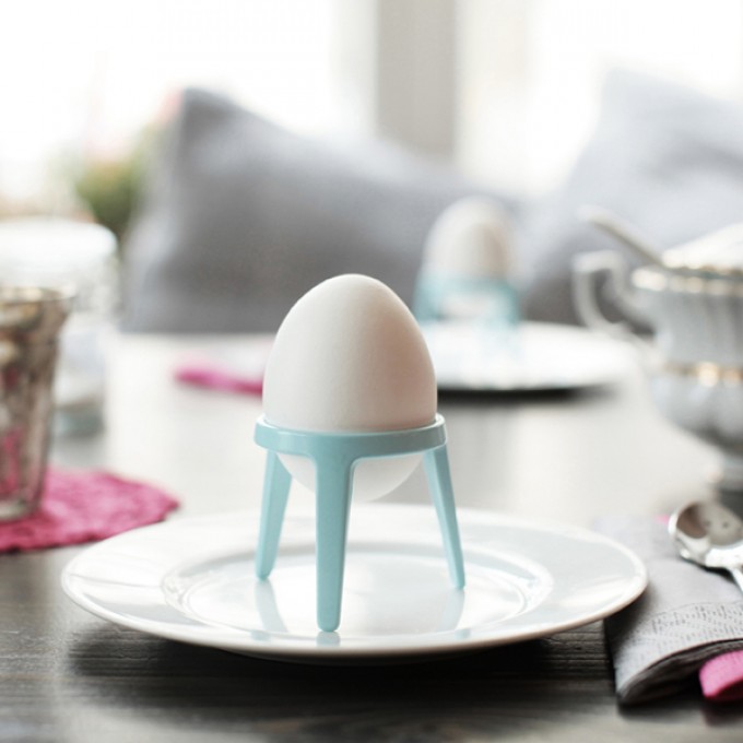 rocket - Design Eierbecher aus Metall - 2er Geschenkset (verschiedene Farben) rocket - Design Eierbecher aus Metall - 2er Geschenkset (verschiedene Farben)