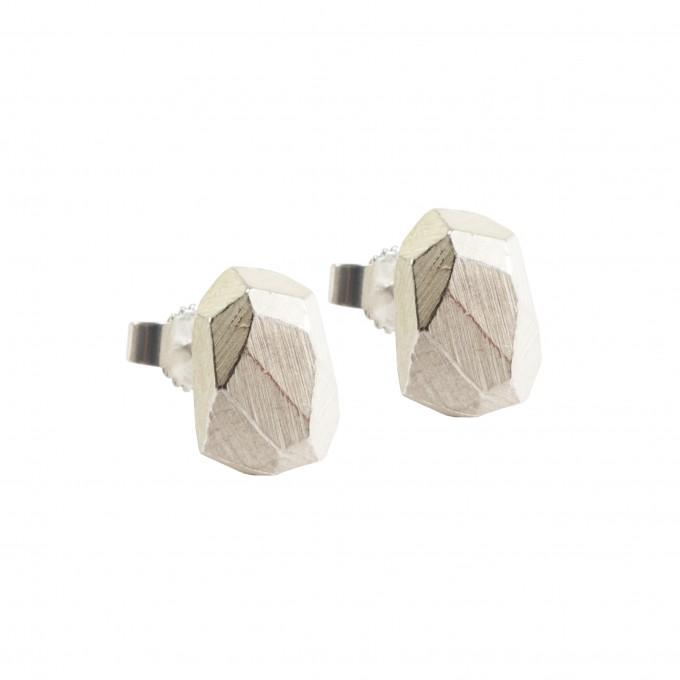 baaj Rocky Ear Studs White baaj Rocky Ear Studs White