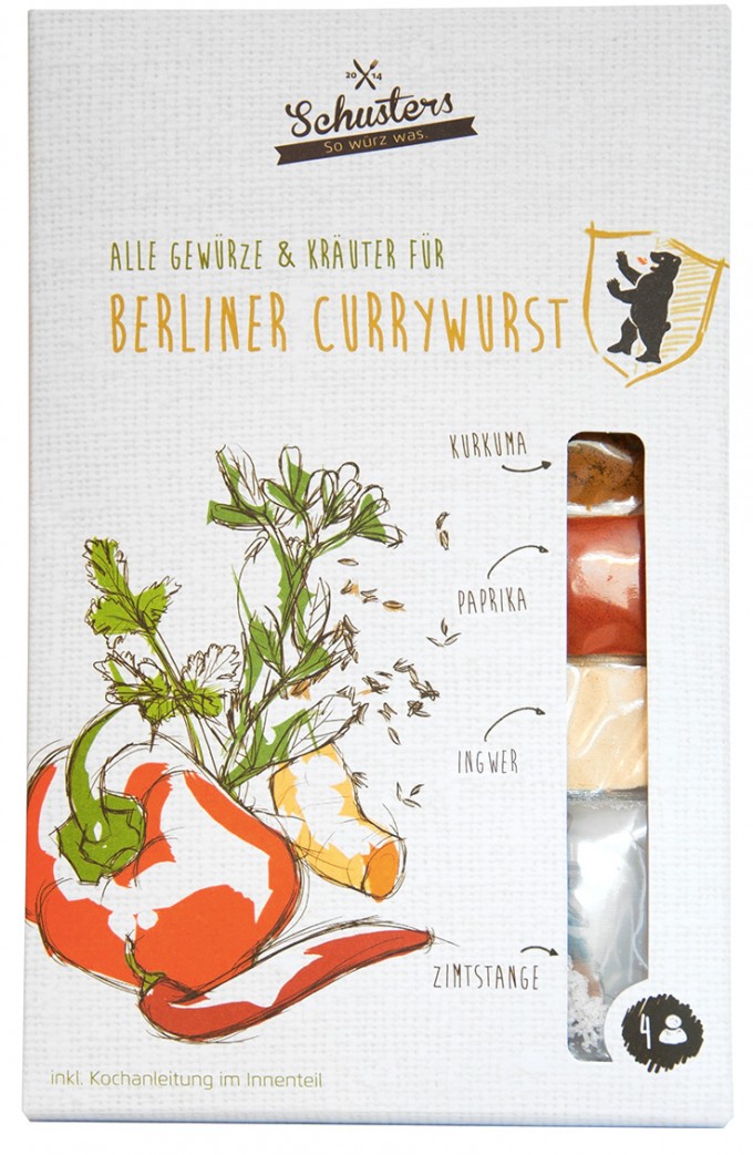 Alle Kräuter und Gewürze für Berliner Currywurst Alle Kräuter und Gewürze für Berliner Currywurst