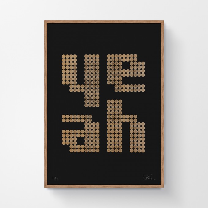 stellavie Yeah Druck (Letterpress, Lego) stellavie Yeah Druck (Letterpress, Lego)