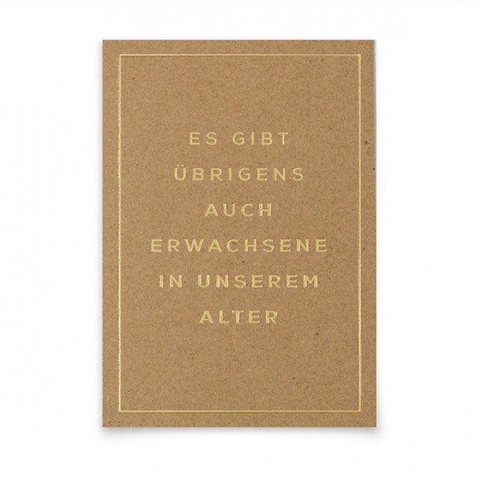 aprilplace // Erwachsen // Postkarte Din A6 aprilplace // Erwachsen // Postkarte Din A6