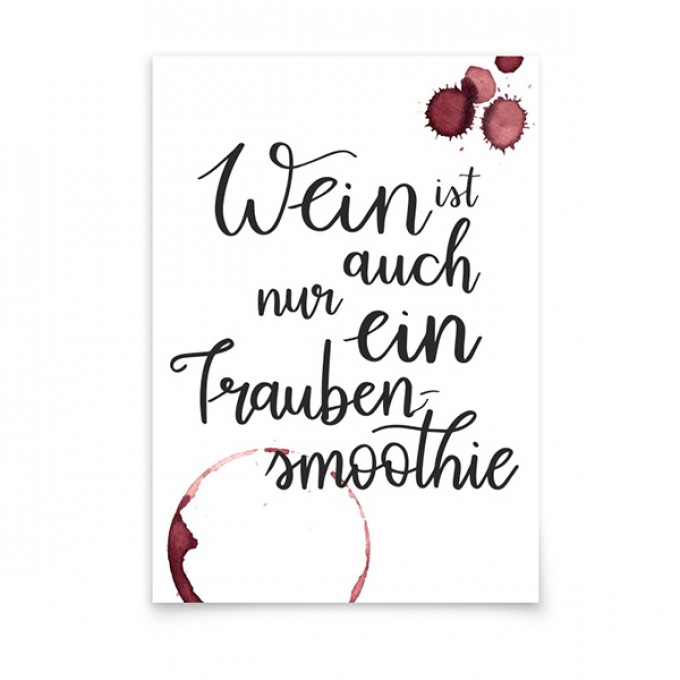 aprilplace // Smoothie // Postkarte Din A6 aprilplace // Smoothie // Postkarte Din A6