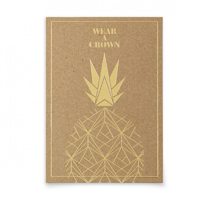 aprilplace // Wear A Crown // Postkarte Din A6 aprilplace // Wear A Crown // Postkarte Din A6