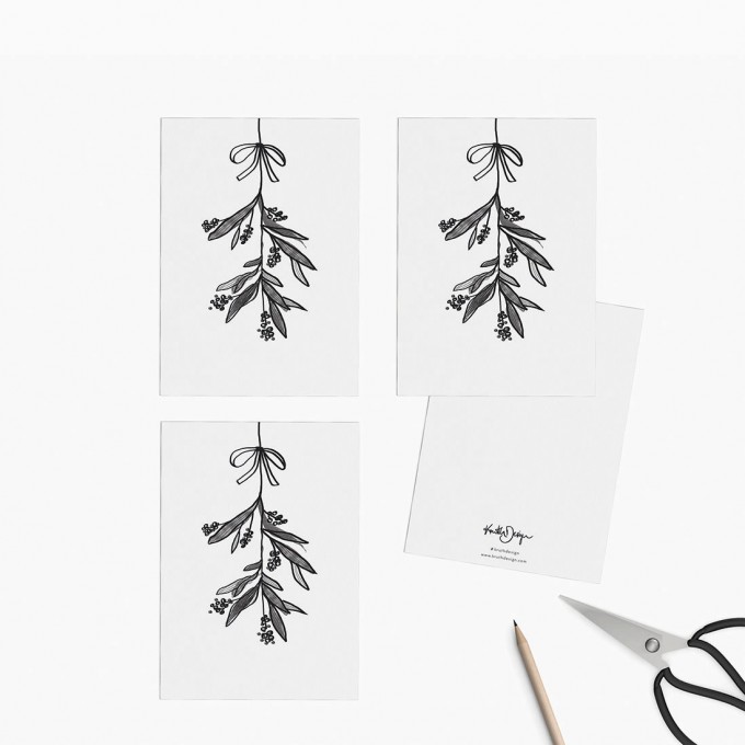Kruth Design / POSTKARTEN SET MISTLETOE Kruth Design / POSTKARTEN SET MISTLETOE