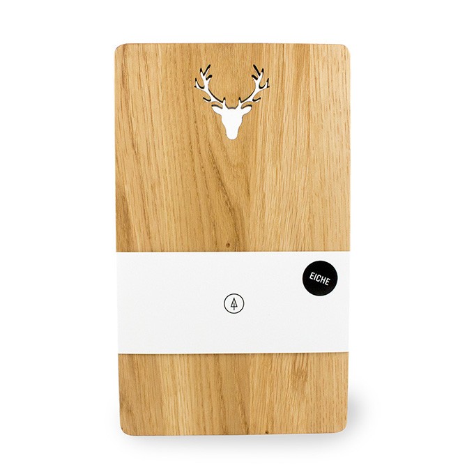 Seesucht Manufaktur - Holzbrett Hirsch Eiche Seesucht Manufaktur - Holzbrett Hirsch Eiche