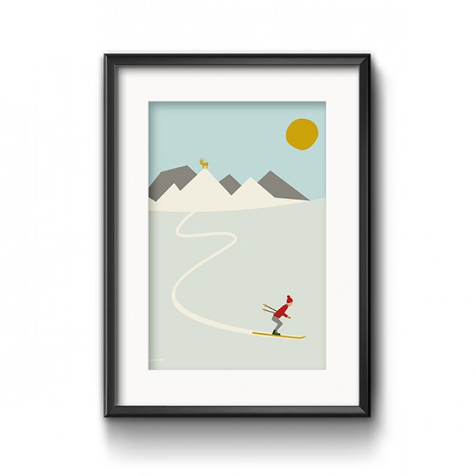 Roadtyping Neuschnee Print 30x40cm Roadtyping Neuschnee Print 30x40cm
