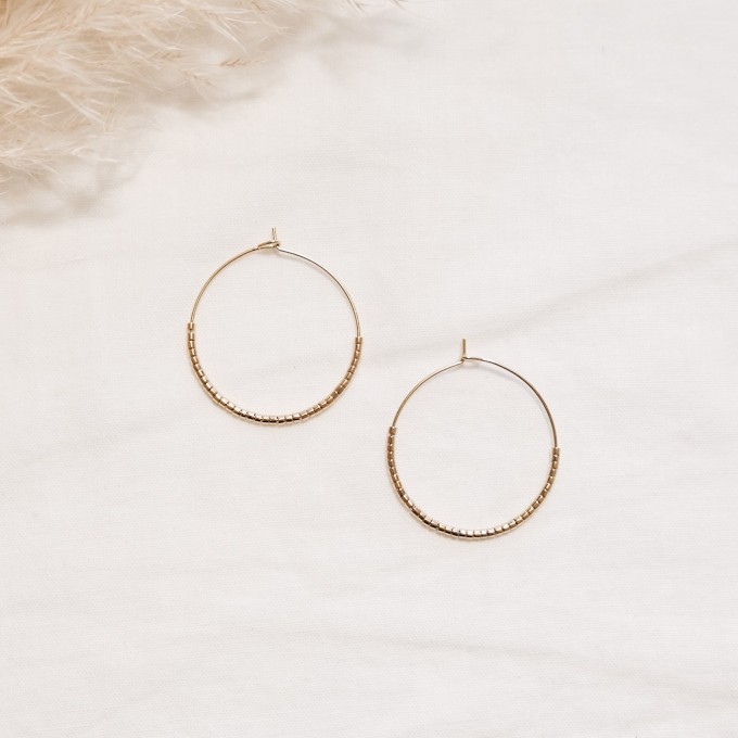 EVE+ ADIS // SKINNY HOOPS gold EVE+ ADIS // SKINNY HOOPS gold