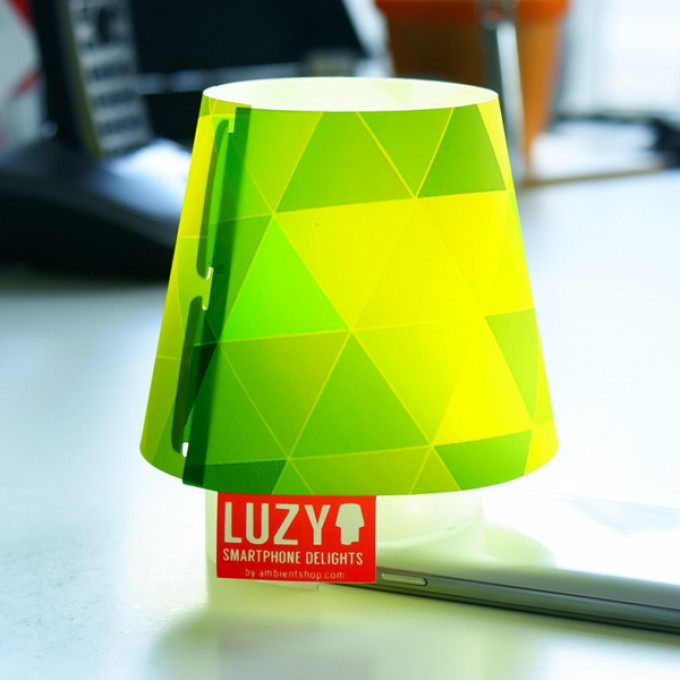 Ambientshop LUZY - Smartphoneleuchte - Lampenschirm fürs Handy