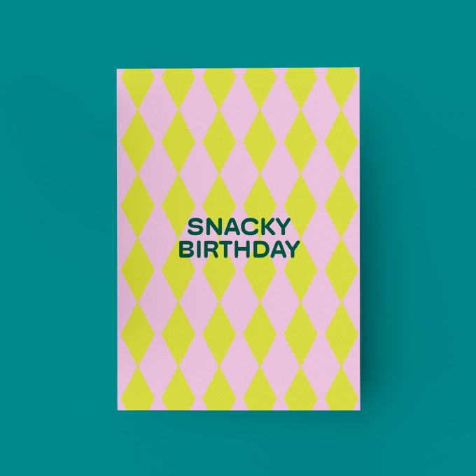 MAMF® "Snack Birthday" Postkarte