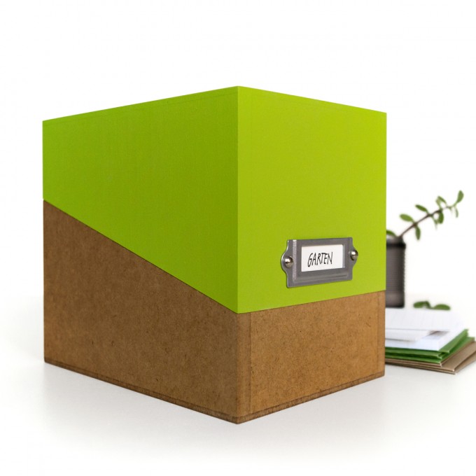 sperlingB _ Gartenbox mit Etikettenrahmen, apfelgrün, Gartentagebuch, Pflanzensammlung, Samentüten sperlingB _ Gartenbox mit Etikettenrahmen, apfelgrün, Gartentagebuch, Pflanzensammlung, Samentüten