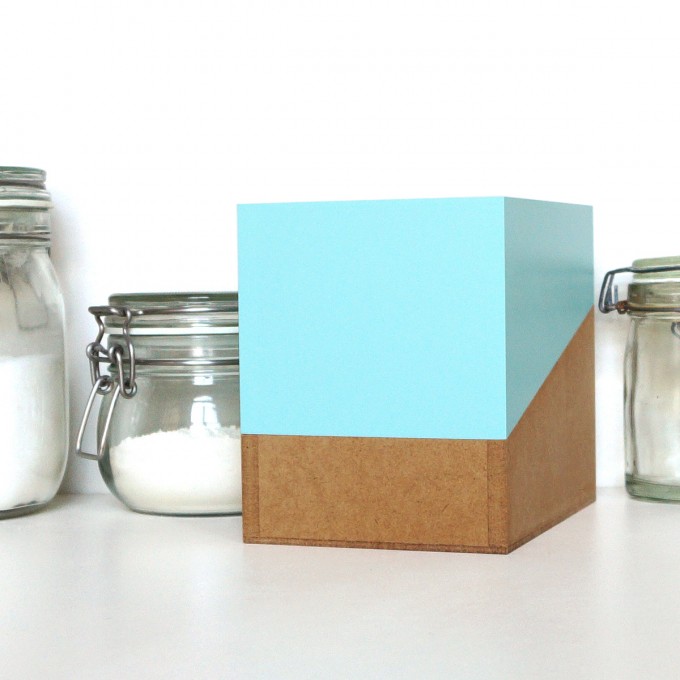 sperlingB – Rezeptbox, mintblau, Karteikartenbox für Rezepte sperlingB – Rezeptbox, mintblau, Karteikartenbox für Rezepte