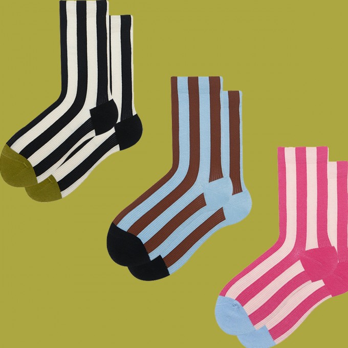 Streifen Socken von Offbeat