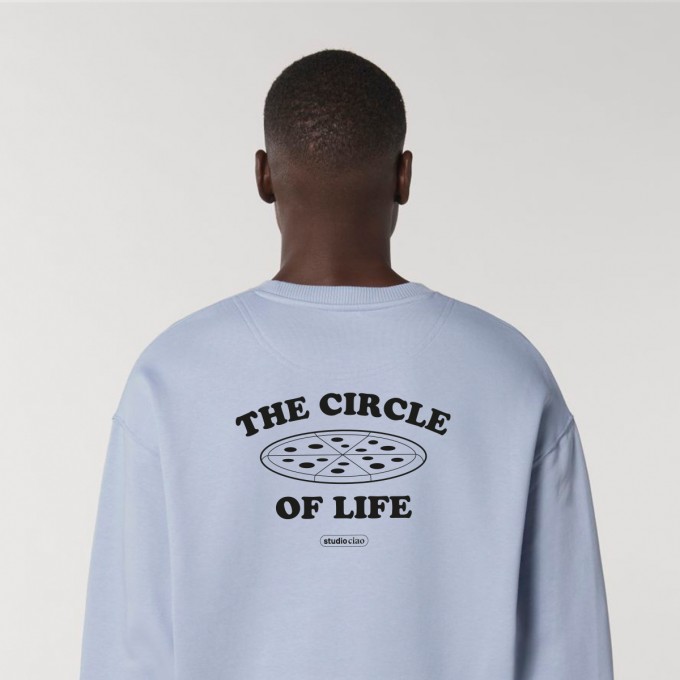«Circle of life» Sweater Blau, Unisex – studio ciao «Circle of life» Sweater Blau, Unisex – studio ciao