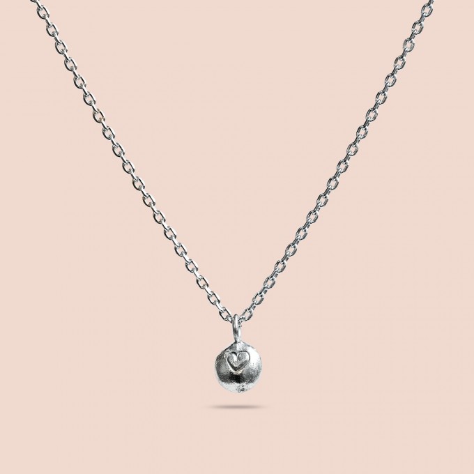 related by objects - tag it! necklace - 925 Sterlingsilber fein versilbert