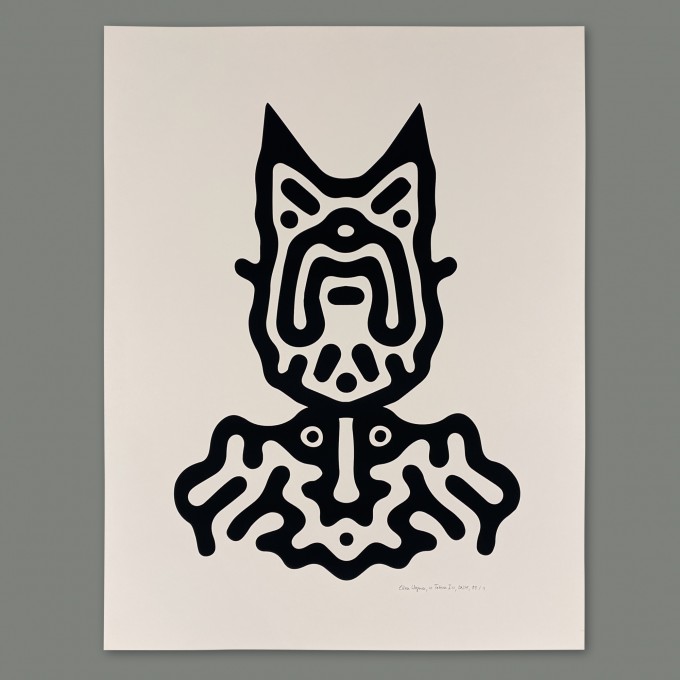 Print now - Riot later ● Totem I - Handsiebdruck Print now - Riot later ● Totem I - Handsiebdruck