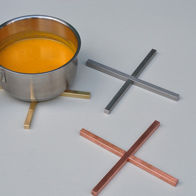 kolor Topfuntersetzer trivet raw kolor Topfuntersetzer trivet raw