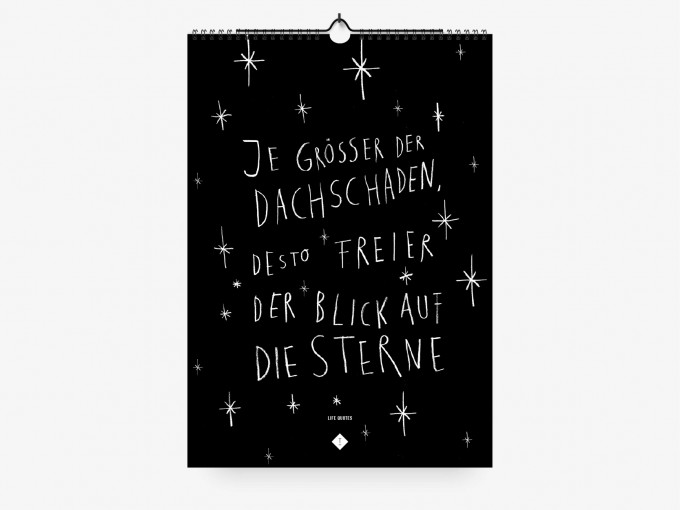 typealive / Wandkalender / Life Quotes typealive / Wandkalender / Life Quotes