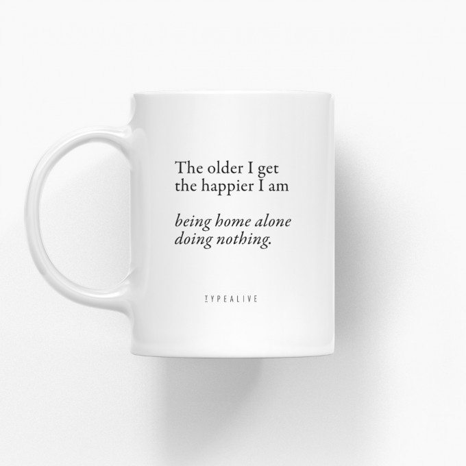 typealive / Tasse aus Keramik / Doing Nothing