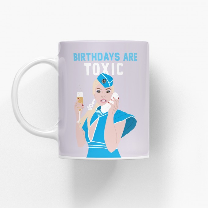 typealive / Tasse aus Keramik / "Icons" Toxic Birthday