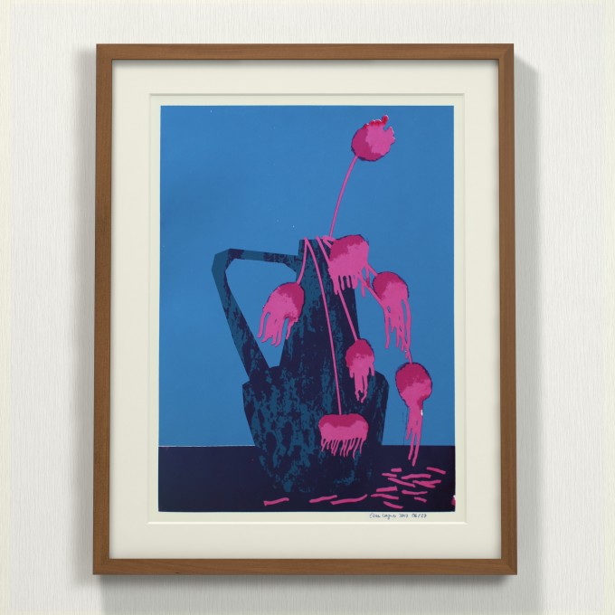 Print now - Riot later ● Vase #3 Siebdruck Print now - Riot later ● Vase #3 Siebdruck