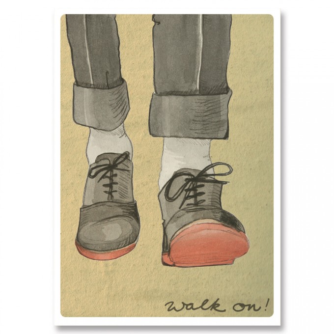 great-handmade *Walk on! Postkarten Set great-handmade *Walk on! Postkarten Set